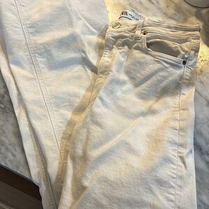 Zara flare leg jeans